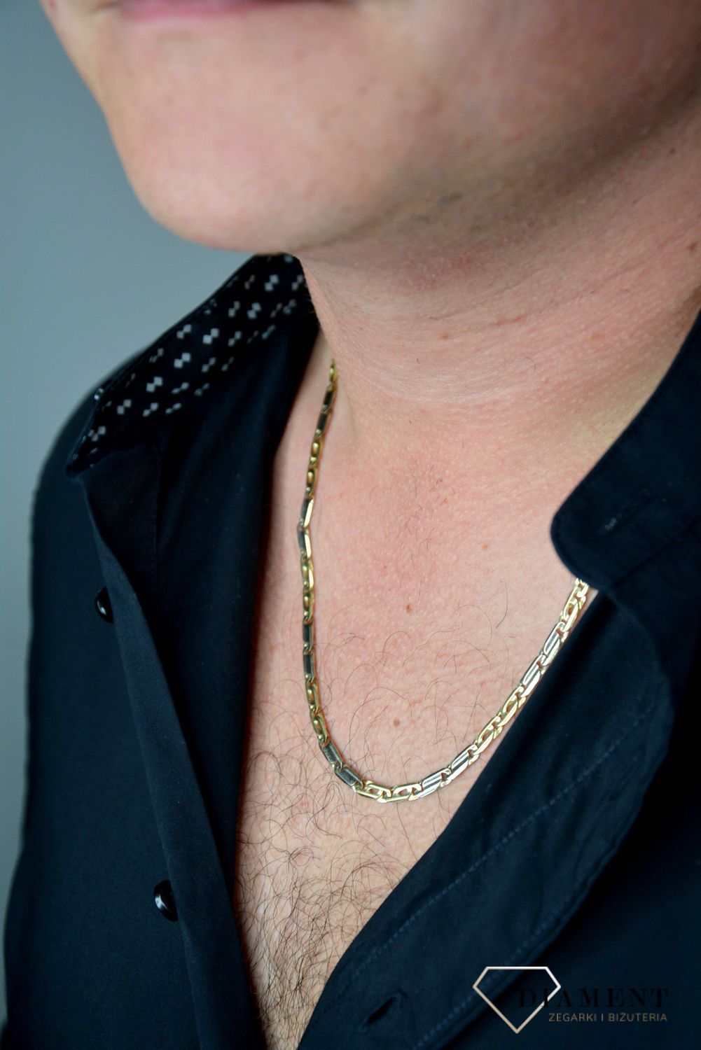 Złoty łańcuszek 585 żółte złoto 4 mm DIA-LAN-1198-585 4mm.jpg